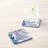 パパの詩の第60誕生日 コースター (右側)