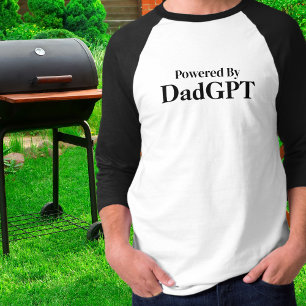 パパの誕生日おめでとう！ダッドGPT Aiがお届けする、笑えるジョークと最新テクノロジーでお祝いしよ Tシャツ