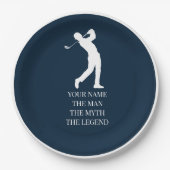 パパの誕生日を忘れられない ペーパープレート (正面)