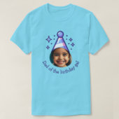 パパの誕生日ギャルカスタムフォトパーティーハット Tシャツ (デザイン正面)