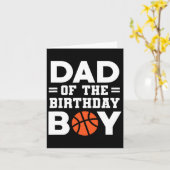 パパの誕生日ボーイビスケットビルコーチビスケットビル カード (黄色い花)