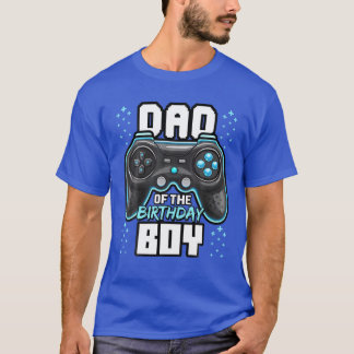 パパの誕生日ボーマッチングビデオゲーマー誕生 Tシャツ