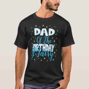 パパの誕生日妖精プリンセスガールパーティーファース Tシャツ