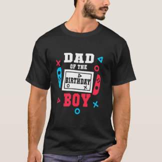 パパの誕生日少年レベルのロック解除されたゲーミングマット Tシャツ