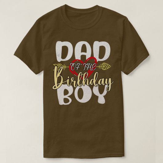 パパの誕生日少年2 Tシャツ (デザイン正面)