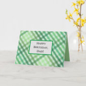 パパの誕生日,男らしハッピーバースデーカード カード (黄色い花)