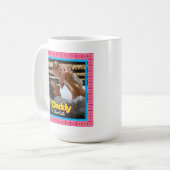 パパの贈り物カスタム- Photo Father's Day Present コーヒーマグカップ (正面左)