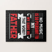 パパの贈り物No Music Is So Pleasant Father ジグソーパズル (横)