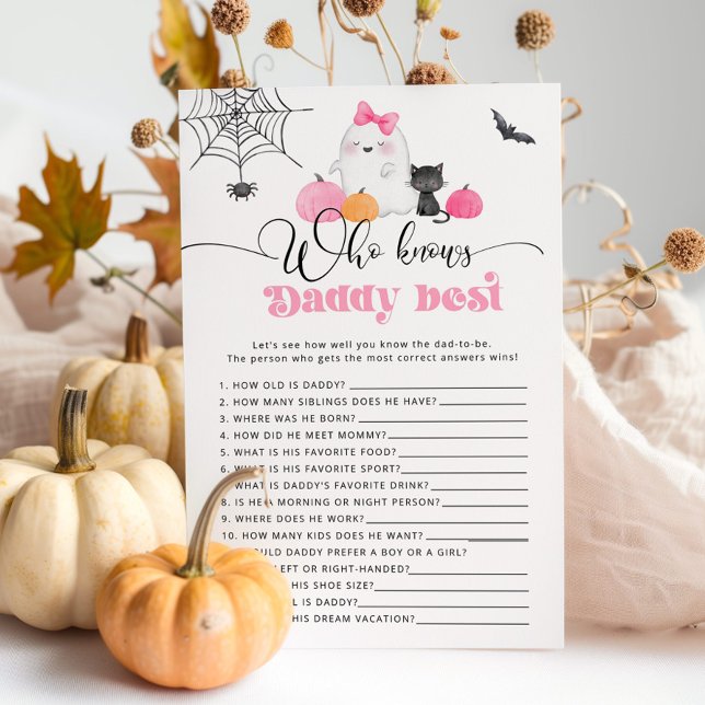 パパの赤ちゃんシャワー最高のゲームを知っている小さなブー (クリエイターアップロード済み)