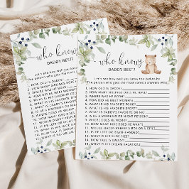 パパの赤ん坊シャワーを知っ最高のているユーカリ熊