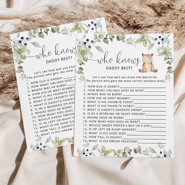 パパの赤ん坊シャワーを知っ最高のているユーカリ熊 (クリエイターアップロード済み)