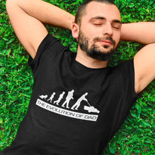 パパの進化 – 父の日 Tシャツ