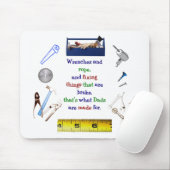 パパの道具箱のマウスパッド マウスパッド (マウス)