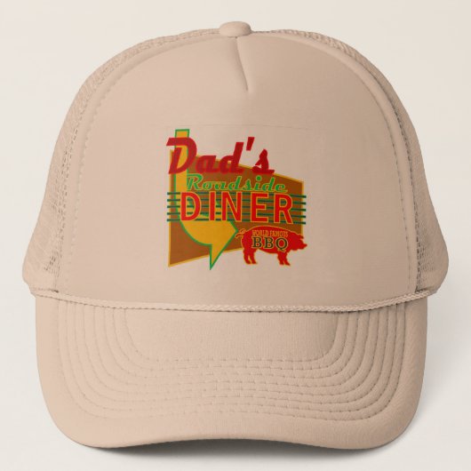 パパの道端ダイナーハット キャップ (正面)
