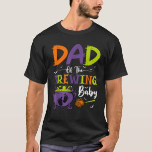 パパの醸造ベビーウィッチベイビーシャワーハローウィー Tシャツ