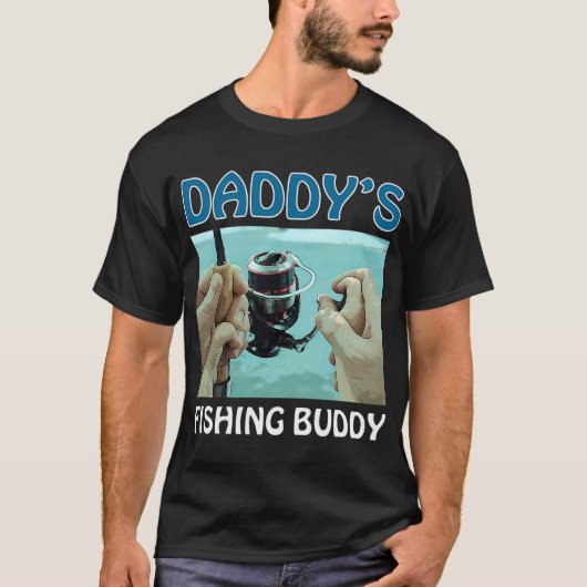 パパの釣り仲間 釣り好きパパ Tシャツ (正面)