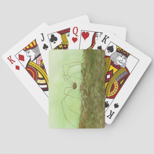 パパの長い脚 トランプ (裏面)