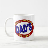 パパの集荷サービス コーヒーマグカップ (左)