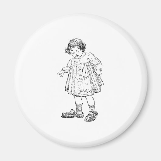 パパの靴の中 マグネット (正面)