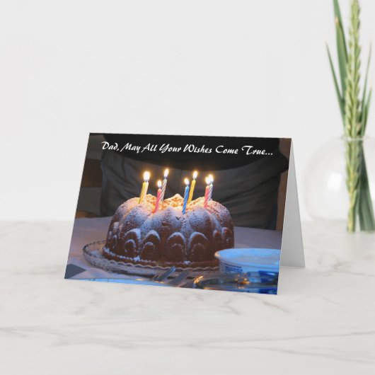 パパの願い カード (正面)