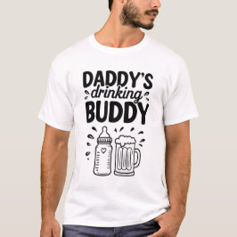 パパの飲み友達 | 父おもしろいの日贈り物 Tシャツ