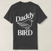 パパの鳥 Tシャツ (デザイン正面)