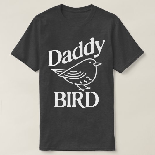 パパの鳥 Tシャツ (デザイン正面)