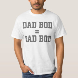 パパのBodは素晴らしいのBod、カッコいいのおもしろいな父の日です Tシャツ