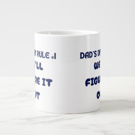 パパのDIY、なんとかなる、DIYギフト ジャンボコーヒーマグカップ