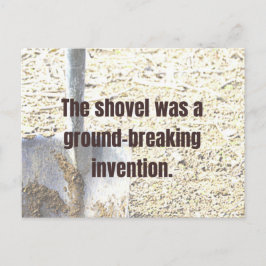 パパのJOKE Shovelは画期的な発明だった ポストカード