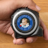 パパのLITTLE DUDE写真日付ブルー メジャー