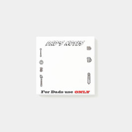 パパのPost-Itメモ ポストイット