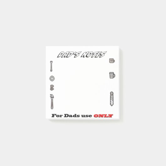 パパのPost-Itメモ ポストイット (正面)