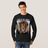 パパのTシャツ、ジャングルライオンの王 Tシャツ (正面フル)