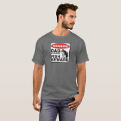 パパのTシャツ-魚は用心します Tシャツ (正面フル)