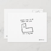 パパはがき ポストカード (正面/裏面)