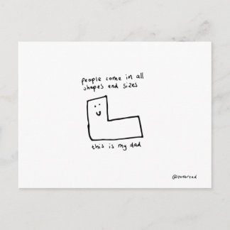 パパはがき ポストカード