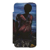 パパはどこ?ハーバー島 INCIPIO iPhoneウォレットケース (フォリオ 正面)