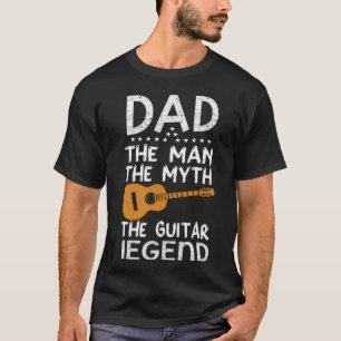 パパはギターの神話の男 Tシャツ