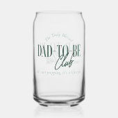 パパはクラブエストになる。A年おもしろいライフスタイル ガラス缶 (正面)