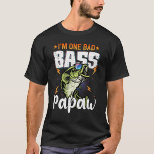 パパはバスフィッシングの達人 メンズ 父の日ギフト Tシャツ