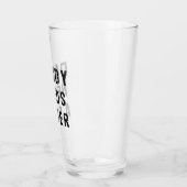 パパはビールが必要だ タンブラーグラス (左)