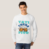 パパはビールが必要 Tシャツ (正面フル)