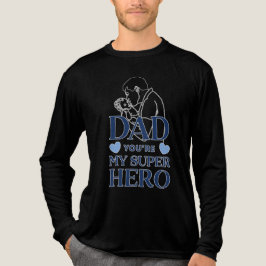 パパは僕のスーパーヒーロー トライブレンドTシャツ