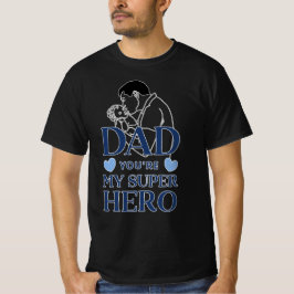 パパは僕のスーパーヒーロー Tシャツ