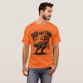 パパは僕の恐竜 Tシャツ (正面フル)