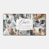 パパは写真コラージュに感謝 デスクマット (正面)