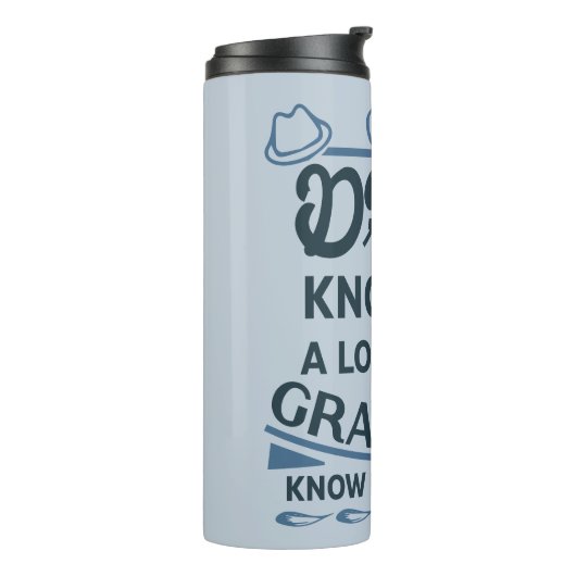 パパは多くを知り、おじいさんは何でも知る タンブラー (回転左)