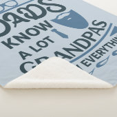 パパは多くを知り、孫は何でも知る シェルパブランケット (3/4)