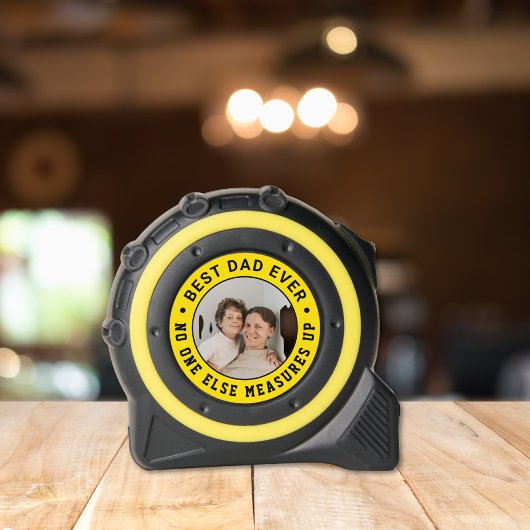 パパは常に、誰も対策を上げる、かわいいおもしろいタップ メジャー